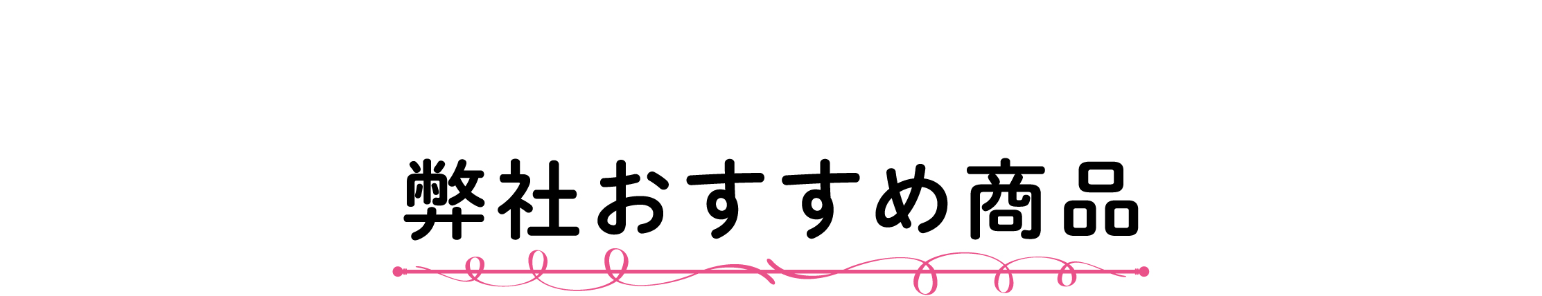 弊社おすすめ商品
